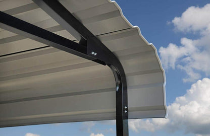 Arrow Carport, 14 ft. x 20 ft. x 14ft. Charcoal 14′ x 20′ x 14′