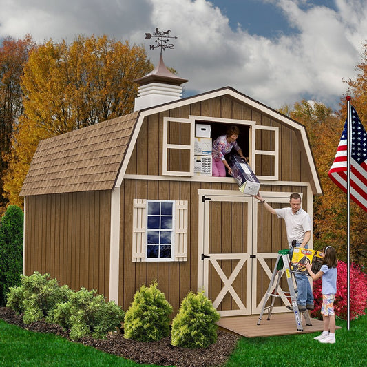 Best Barns Millcreek 12′ X 20′ Wood Shed Kit