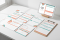 Fitness Planer 2026 Printable, Workout Journal, Wellness PDF Bundle (digitaler Download)